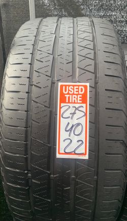 Tires 275/40/22 continental