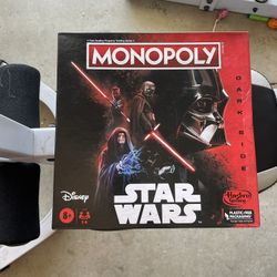 Disney Monopoly Dark Side Edition