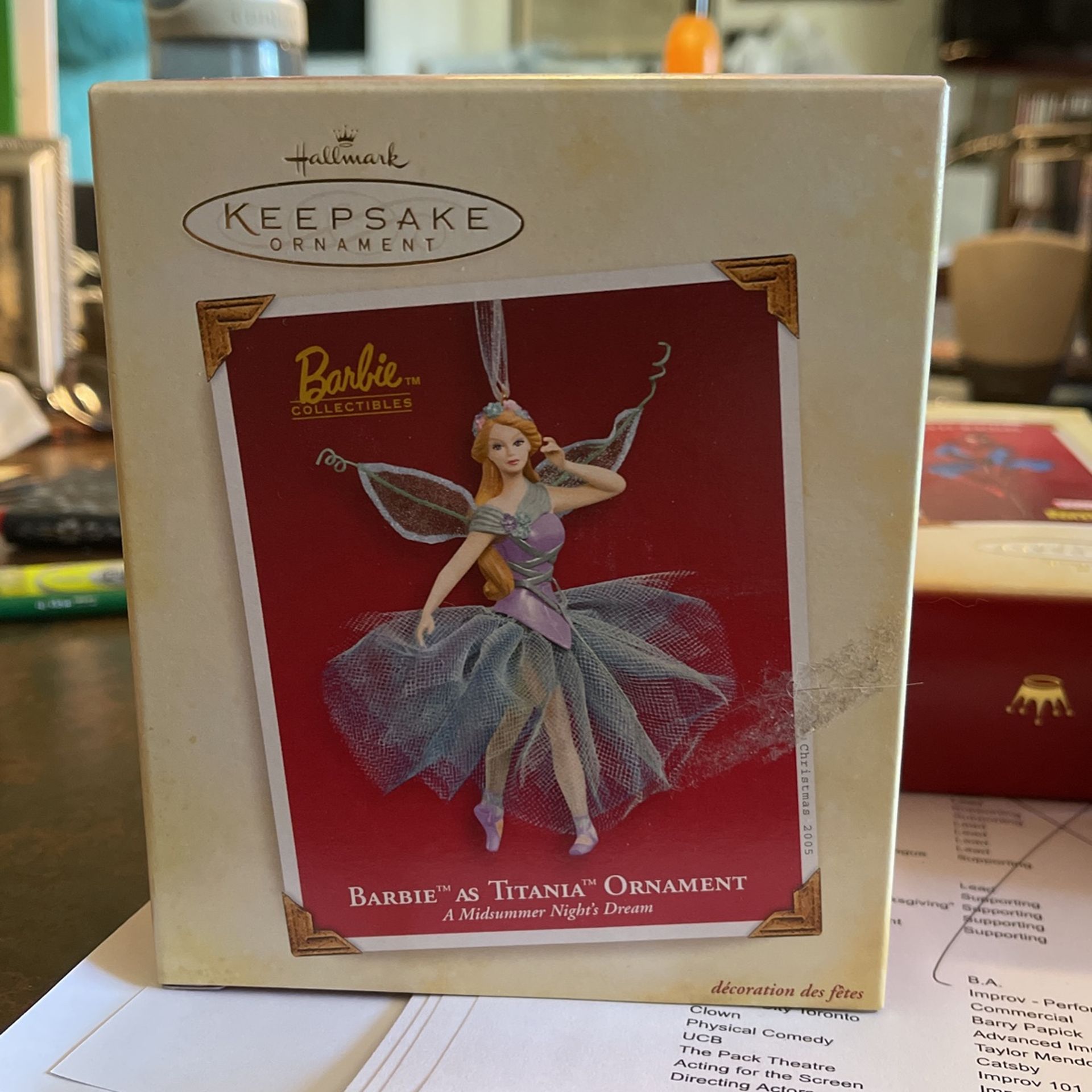 Barbie As “Titania” Ornament 