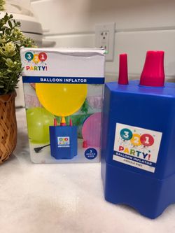 321 Party Electric Balloon Inflator with Box