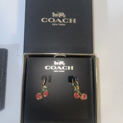 Coach Cherry Earrings
