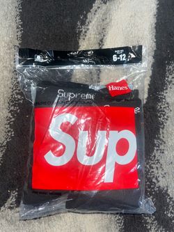Black Supreme Socks