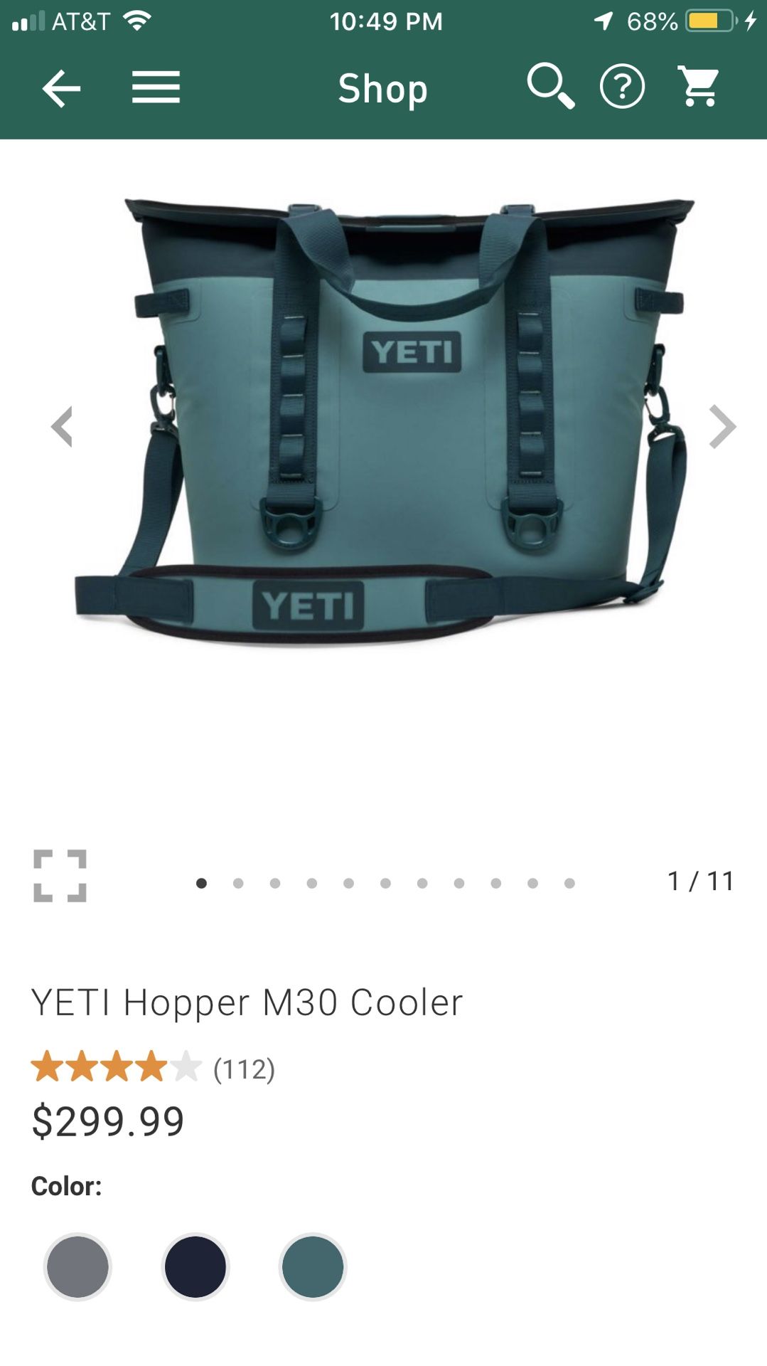 Yeti Hopper M30 Cooler