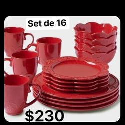 Disponible Juego Ruvi  16 Piezas 