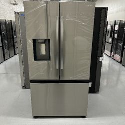 Refrigerator New with Warranty Stainless Steel French Door Water Ice more