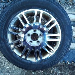 Rim and tire