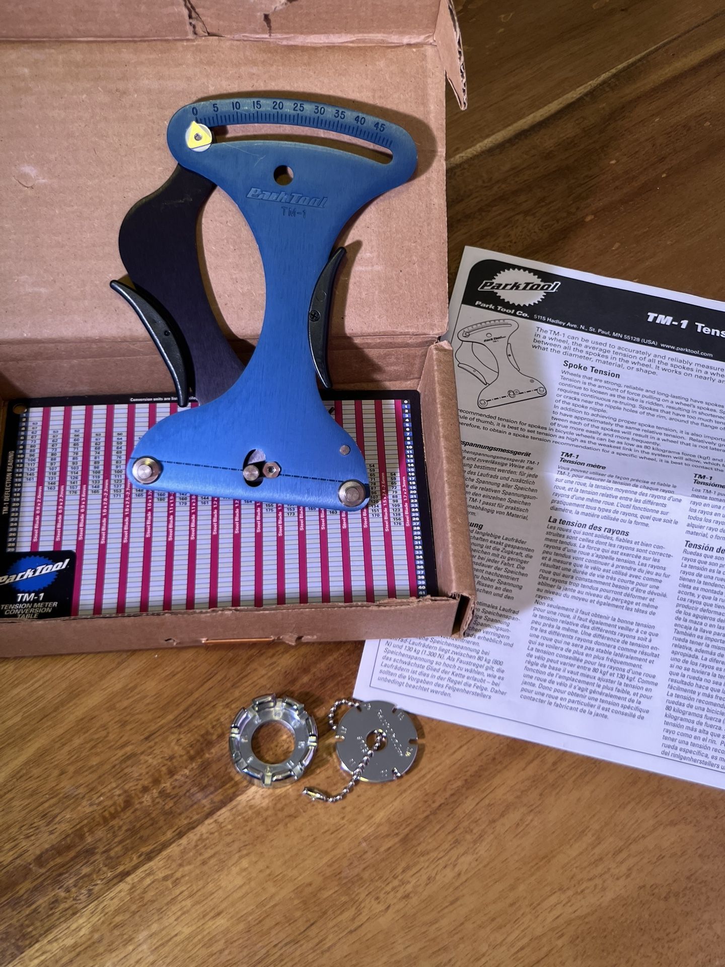 Park Tool TM-1 Bike Spoke Tension Meter