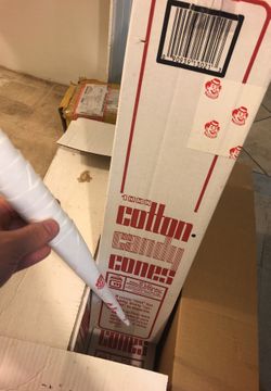 Cotton candy cones