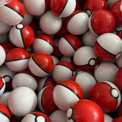 25 2” Pokeballs With pokemon Toy Inside