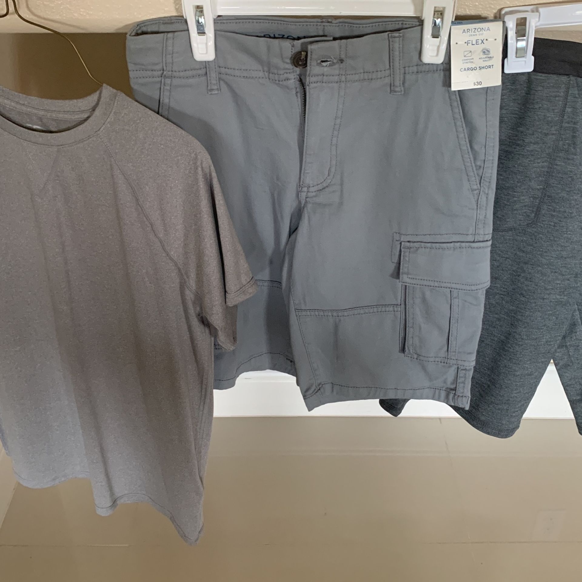 New 2- Shorts-Shirt 14/16