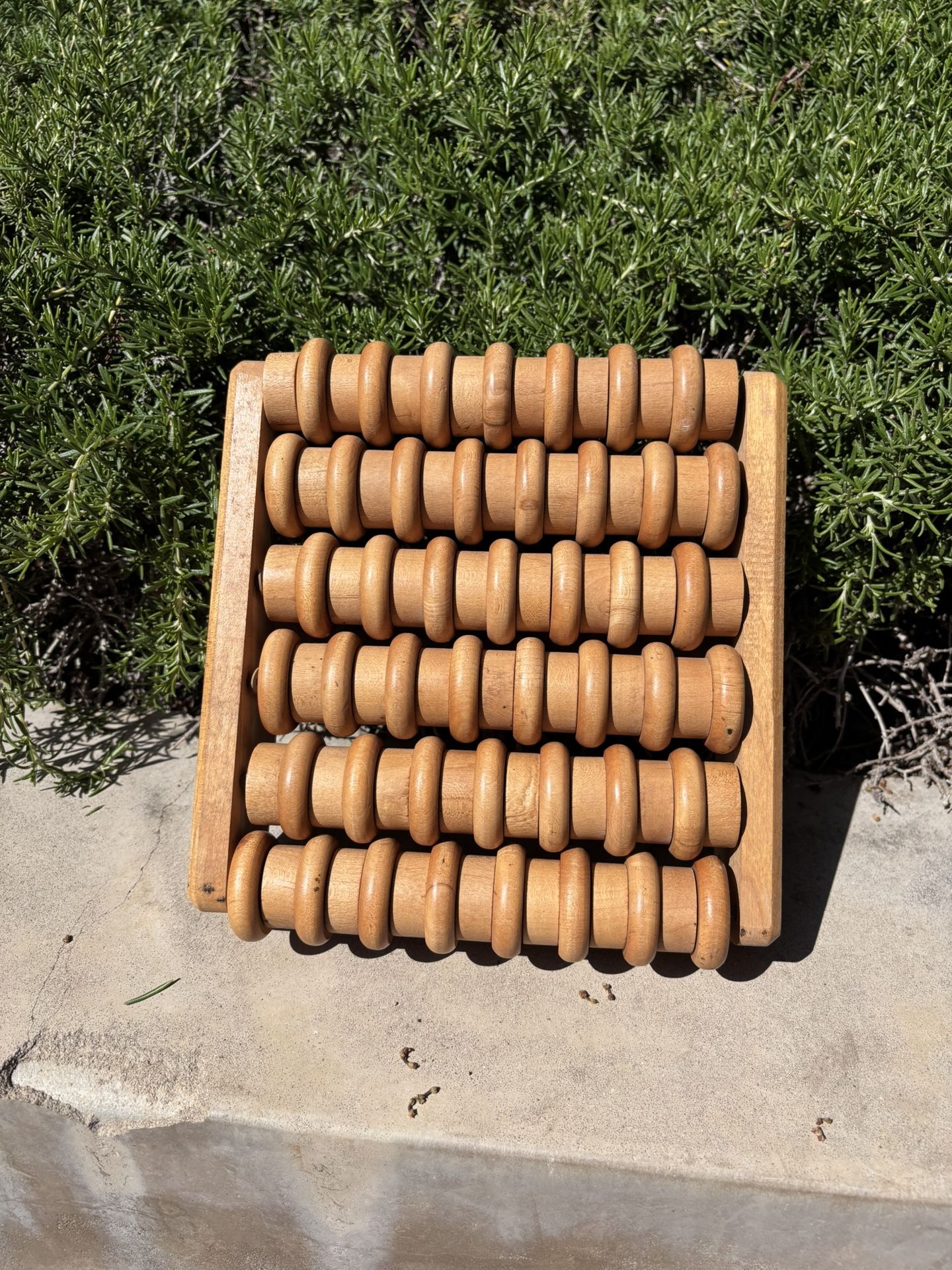 Weihs Roller Wood Foot Massager