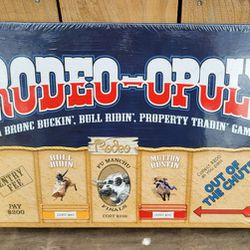 Late for the Sky Rodeo-Opoly Board  Game