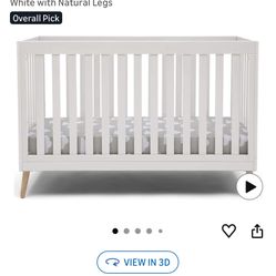 Crib & Mattress $90 (Delta Children’s Essex Crib) 
