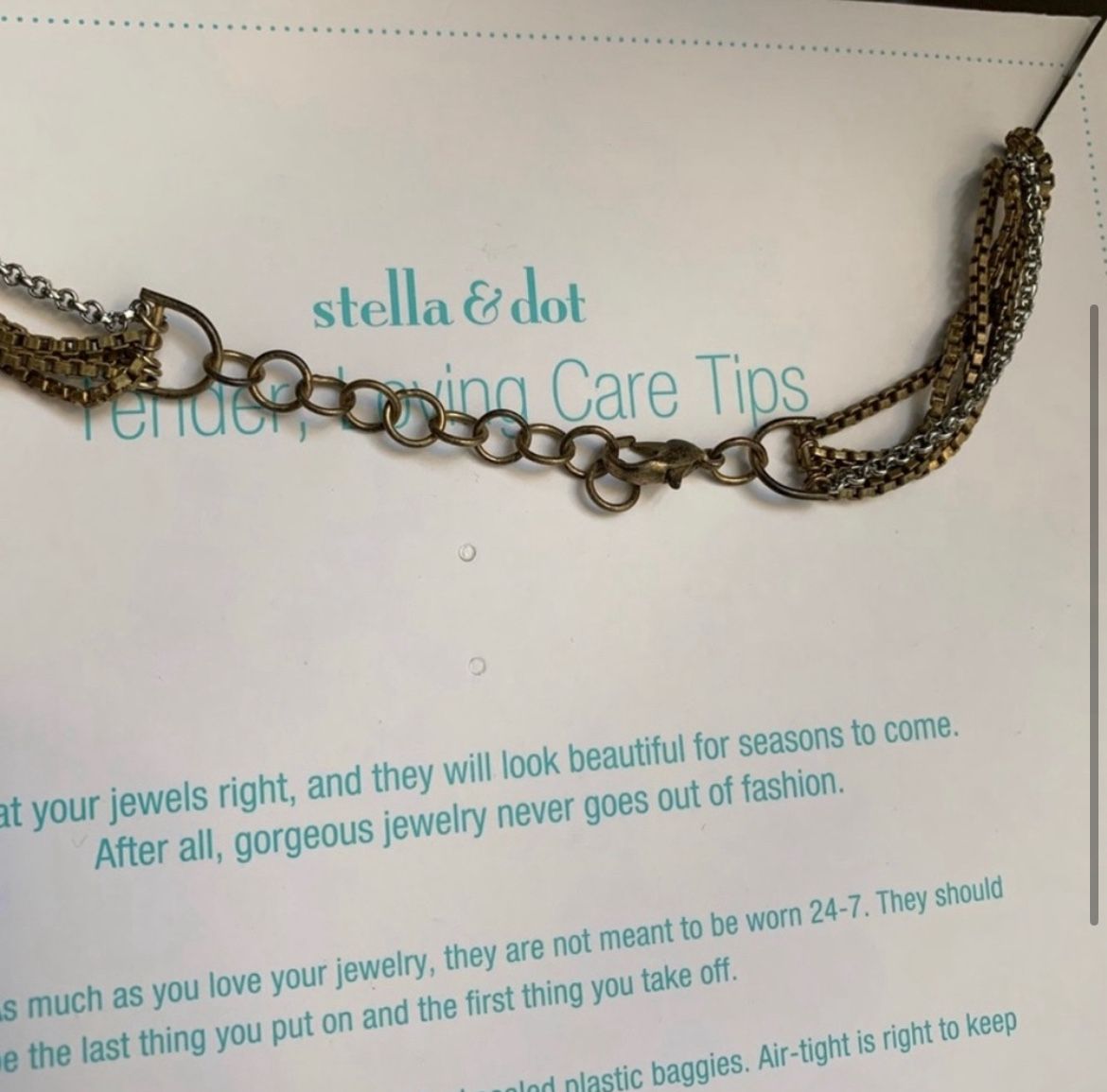 Stella Dot Pegasus Necklace