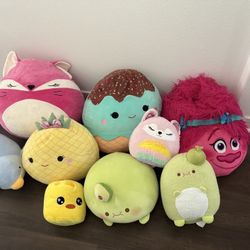 Plushies/Squishmallows