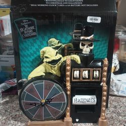 Nightmare Before Christmas Oogie Boogie Clock