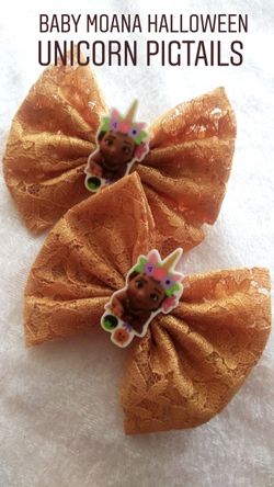 Moana pigtails