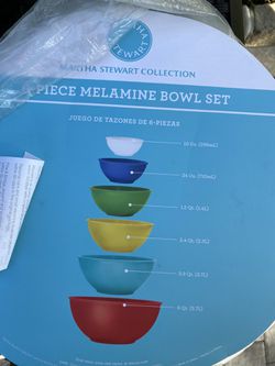 Martha Stewart Bowl Set, Plastic