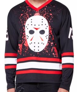 Jason Voorhees Hockey Jersey - Friday the 13th Size XL