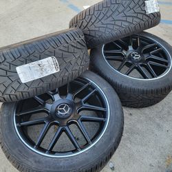 22" New Wheels With New GENERAL Tires For MERCEDES BENZ G-WAGON