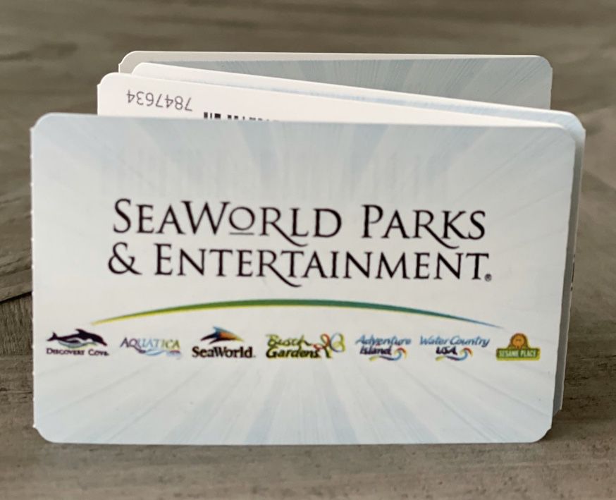 SeaWorld Parks One Day Tickets-Valid For ONE Admission To Park Of Choice