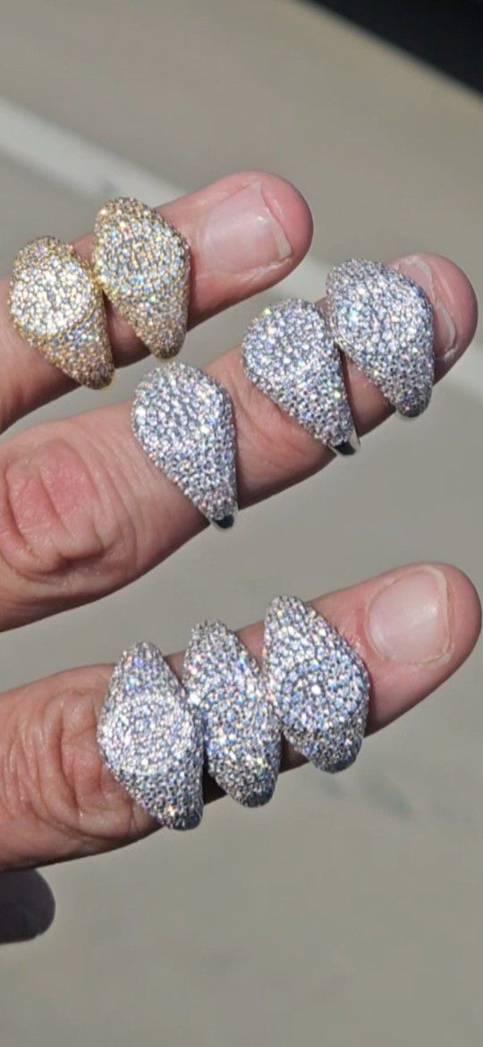 925 Silver Micro Paved Rings 