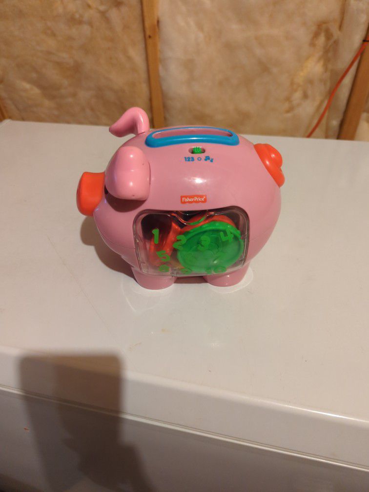 Fisher Price Piggy Bank Toy