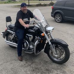 Black Motorcycle , 2003 VTX1800 