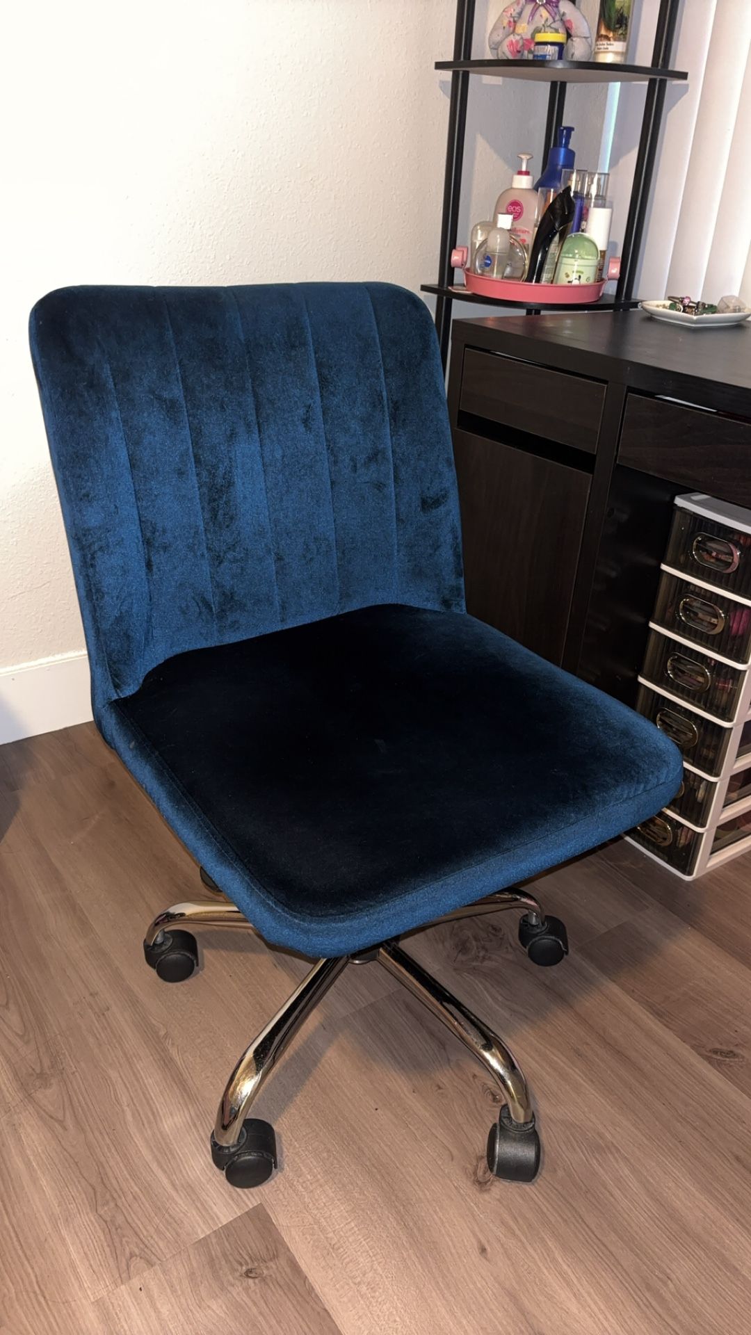 Blue Swivel Chair