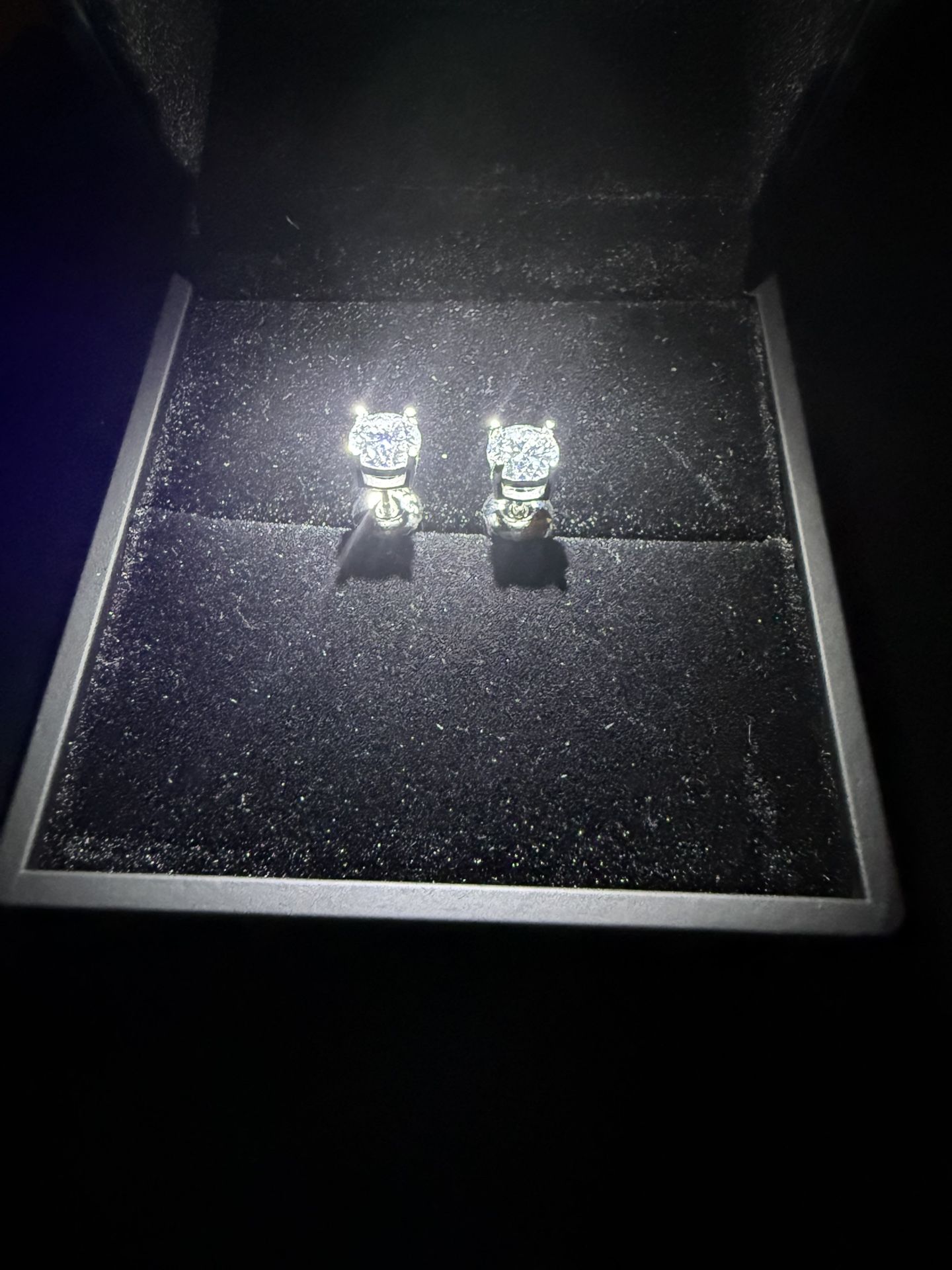 VVS1 Moissanite Stud Earings