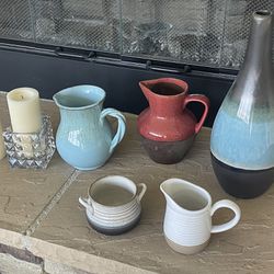 $10 for All，Vases, Containers, Candle Holders and Can