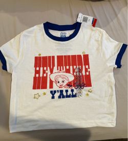 Disney Pixar Toy Story Jessie Ringer Tee Large