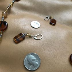 Tigers Eye Necklace Set