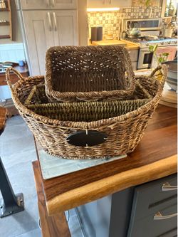 Assorted baskets