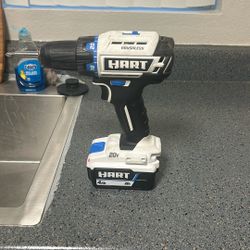 Drill works excellent with a power battery