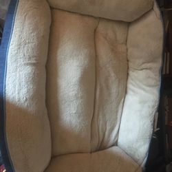 Very nice large 3’ x 2 1/2’ pet bed only $20 firm
