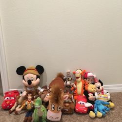 DISNEY STUFFED ANIMALS