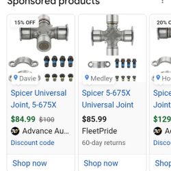 BRAND NEW Spincer Dana 1710 series 5-675X U-Joint