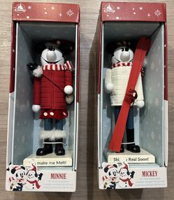 Disney Parks Mickey & Minnie Nutcracker Set 