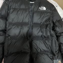 North Face 700 Men's Nordic Jacket Down Puffer Coat TNF Black L