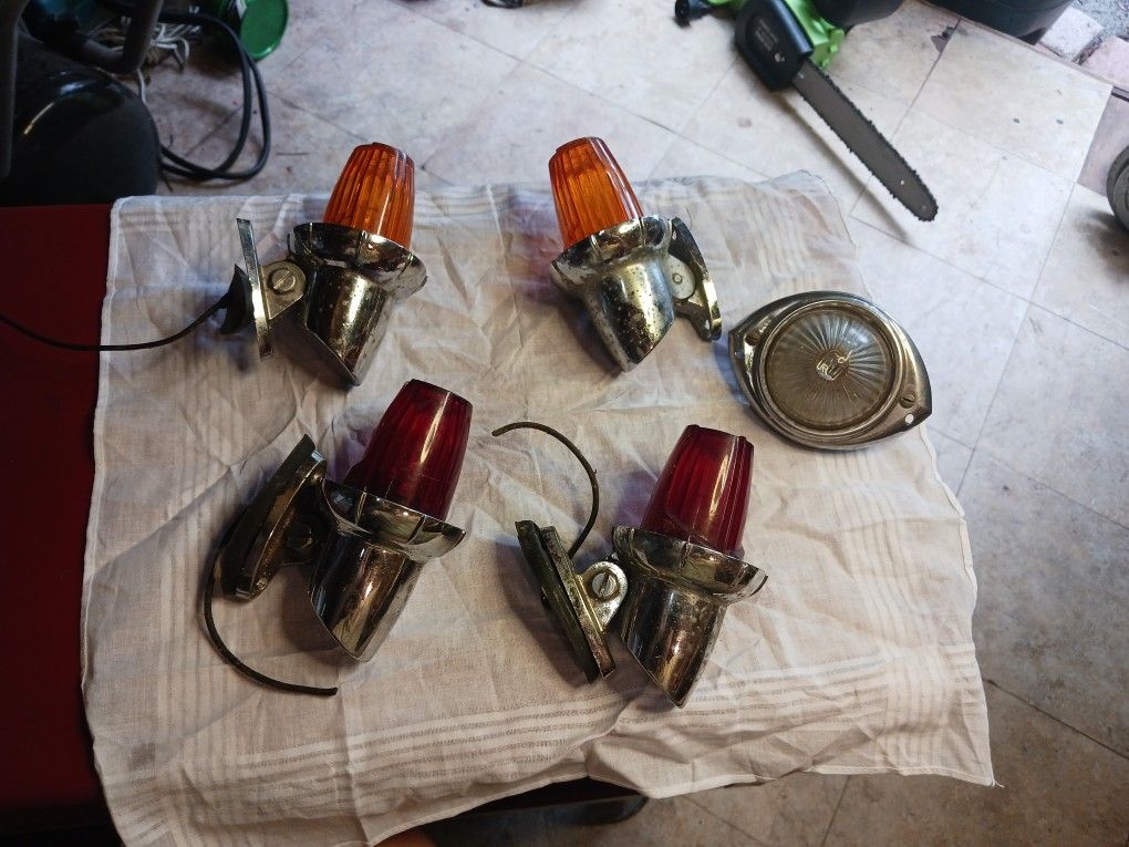 Vintage Truck Cab Lights International harvester