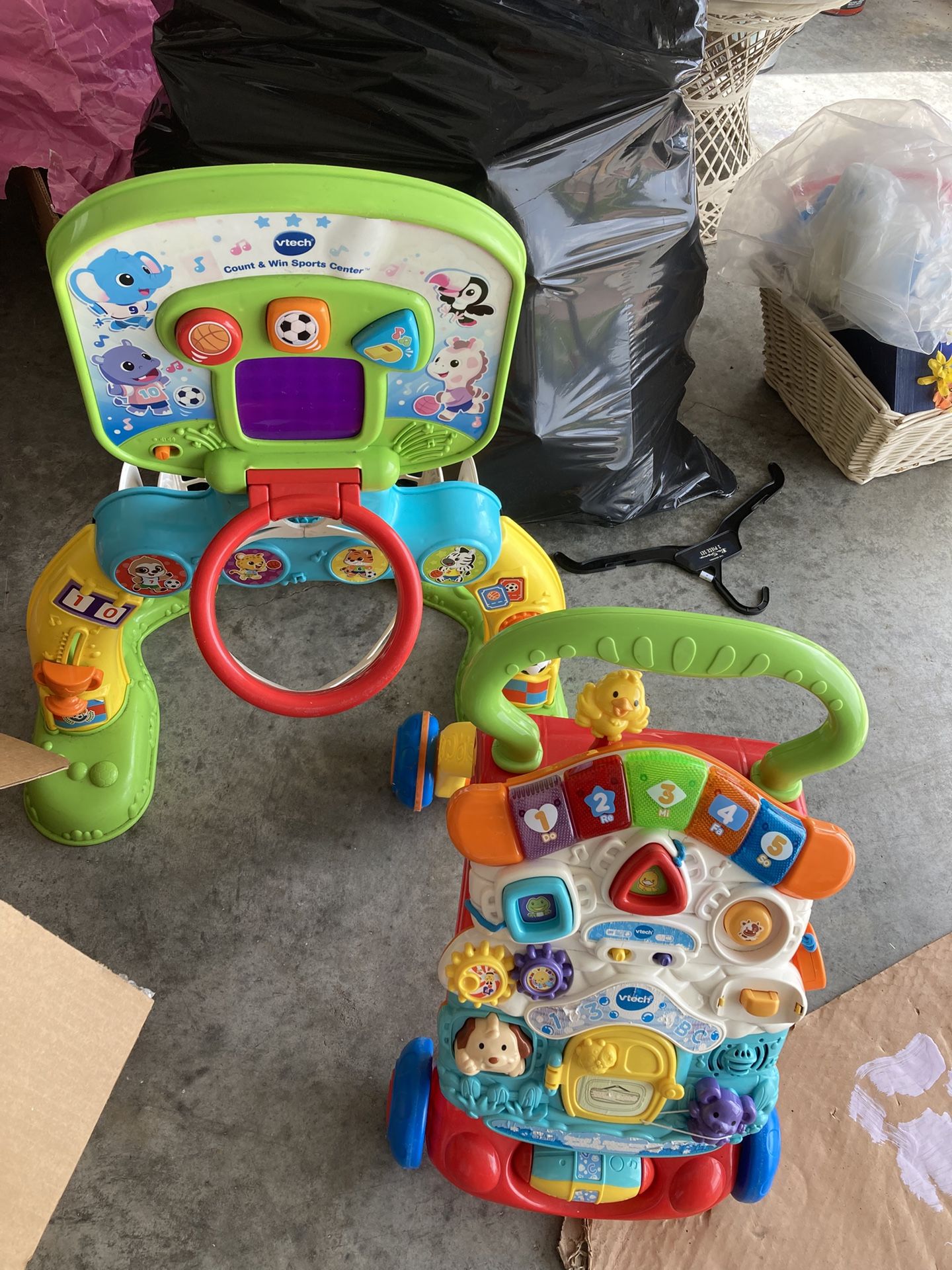 Two Educational Tables For Children And Walker $10 Both