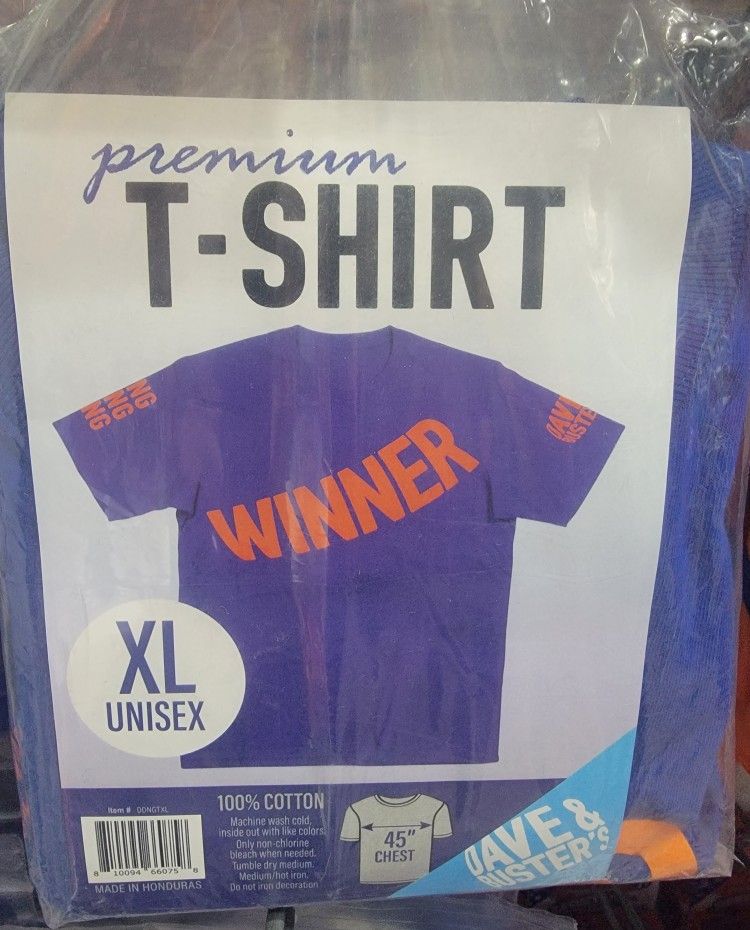 Dave And Busters Winner T-Shirt XL