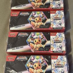 Pokemon TCG Prismatic Evolutions Sam's Club Bundle brand New Sealed