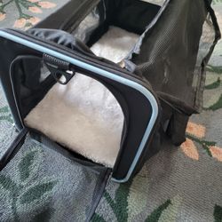 Pet Travel Carrier With Pad