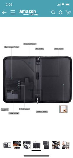 Portfolio business file organizer