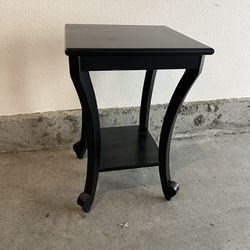 Small Table - Side Table - Black