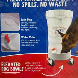 Dog / Pet Water System/ 4 H / Goats/ Cats/