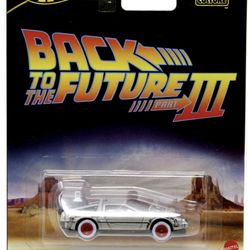 Hot Wheels Premium Pop Culture Back to the Future Time Machine 1995 Part III