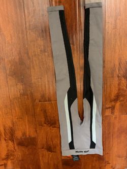 Heron Preston Women’s Seamless Knit Leggings Gray Black Size S/M Colorblock